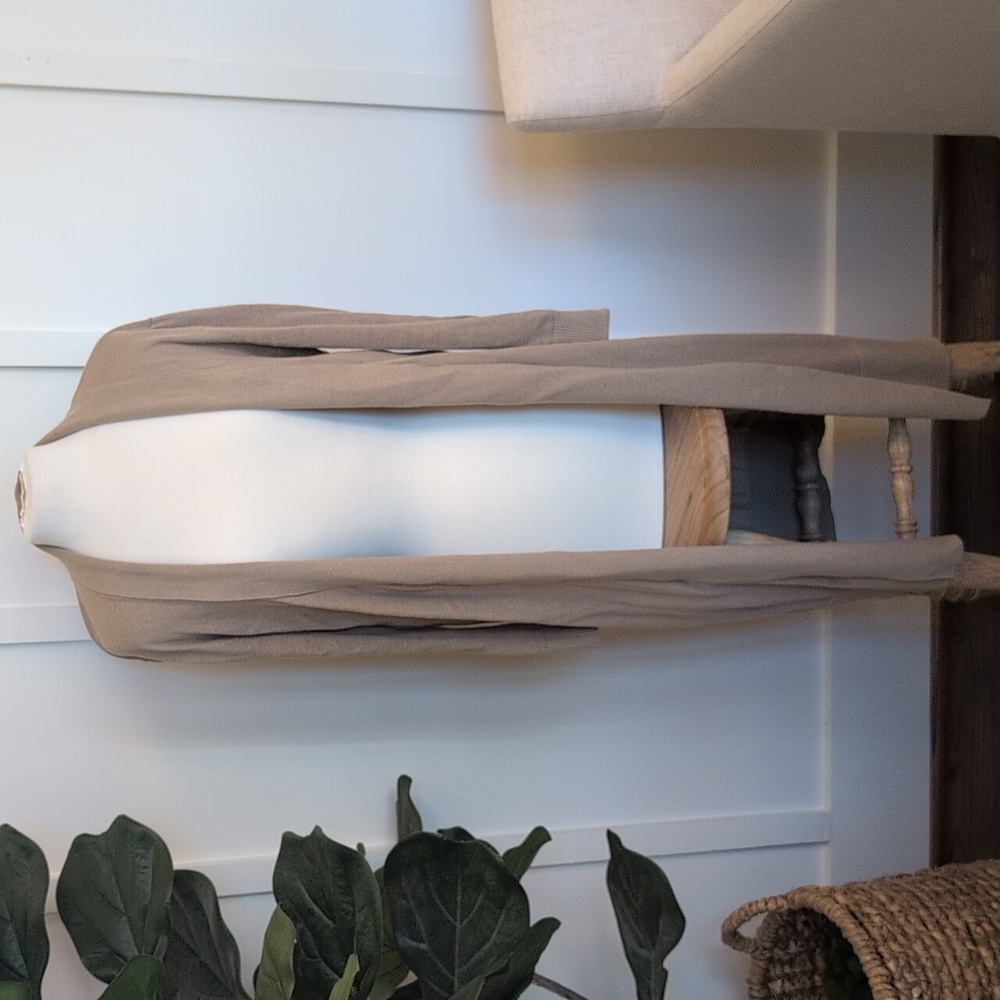 Linen cotton duster cardigan